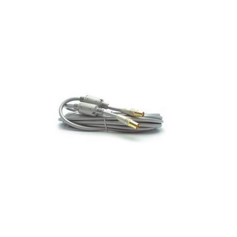 metronic-cavo-10m-antenna-blindato-anti-disturbi-con-plug-in-oro-tipo-f-coassiale-maschio-maschio