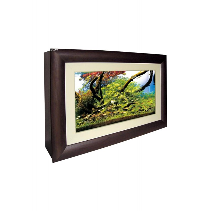 Corpo quadro cablato con neon T8, pompa, filtro, ballast, timer 81x18x55h